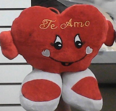 [9-3260M] Peluche Corazón Con Patas